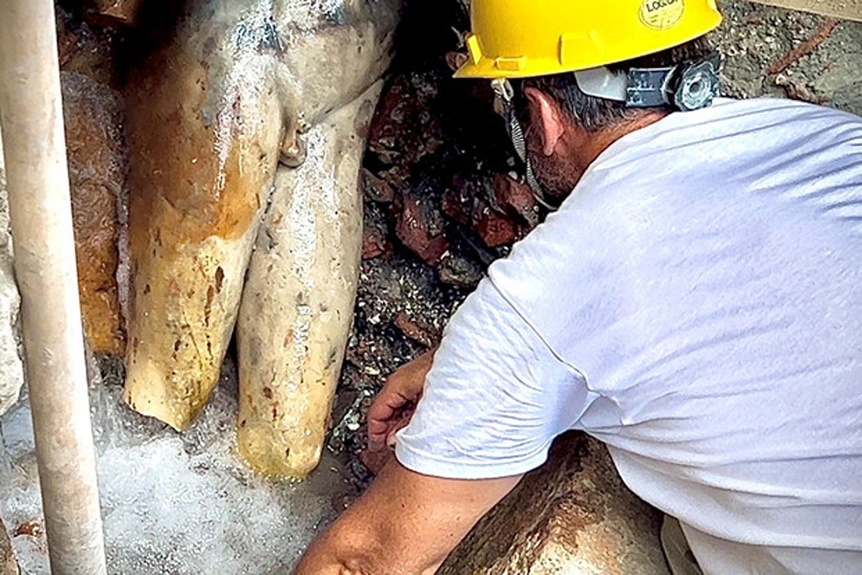 New discovery in San Casciano: A marble Apollo emerges from the water - The  Archaeology News Network